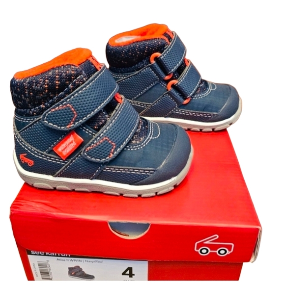 See Kai Run Boots Winter Boots Snow Waterproof Insulated Unisex Kid's Size 4 - Picture 2 of 5